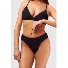 MyFemini Menstrual Panties Brazilian, Medium Menstruation (Black)