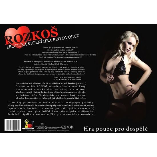 Erotic game for adults - ROZKOŠ