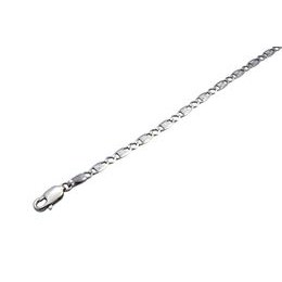 Stříbrný 925/1000 žiletkový řetízek S1004