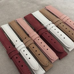 LAVVU Béžový prošitý řemínek MEDITERRA z luxusní kůže Top Grain - 22