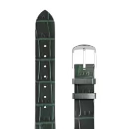 Řemínek kožený/zelený croco