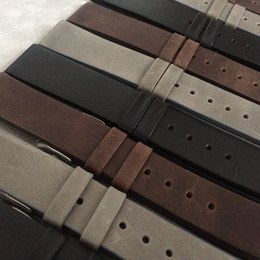 LAVVU Béžový prošitý řemínek MEDITERRA z luxusní kůže Top Grain - 22