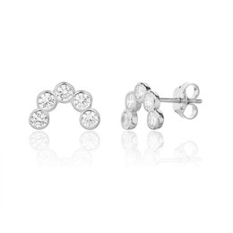 Náušnice JVD SVLE3331XJ6BI00 stříbrné