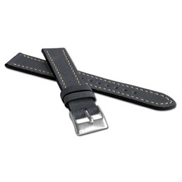 LAVVU LSWUL24 Modrý řemínek RETRO z luxusní kuže Top Grain - 24