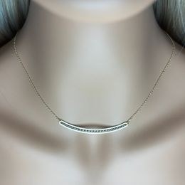 MINET Zlatá prodlužovací očka na řetízek z bílého zlata Au 585/1000 0,40g