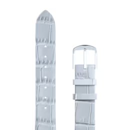 Řemínek kožený/světle modrý croco