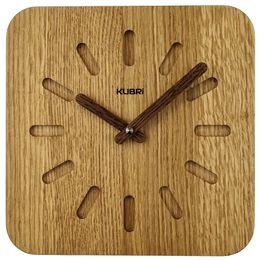 Designové nástěnné hodiny Future Time FT3010TT Flat walnut 30cm