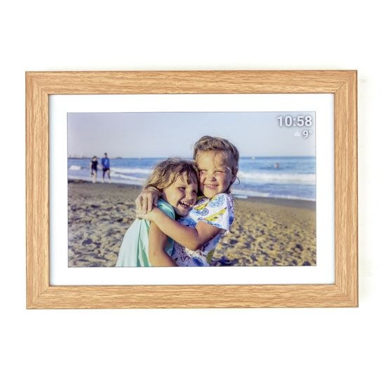 TFA 37.1002.08 - digitální fotorámeček s aplikací FRAMEO a přesným časem