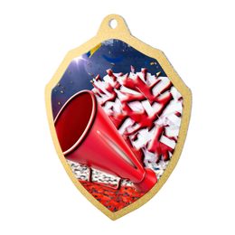 Molten Stainless Steel Cheerleader Medal