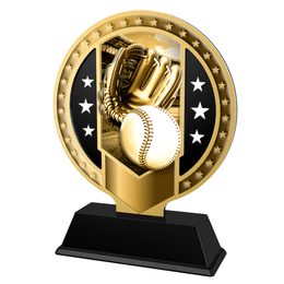 Sentinel Classic Stainless Steel Baseball Trophy