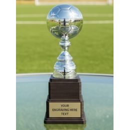 Sealy Tower Silver Soccer Trophy