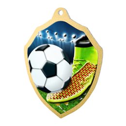 Molten Stainless Steel Soccer Medal