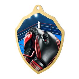 Molten Stainless Steel Boxing Medal