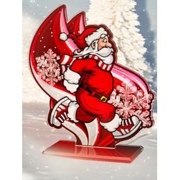 Cannes Printed Acrylic Santa Run Trophy