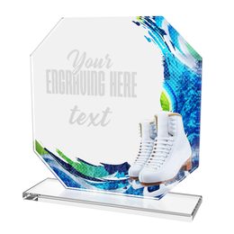 Hutton Ice Skating Glass Award
