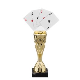 Playing Cards 4 Aces Acrylic Top Trophy