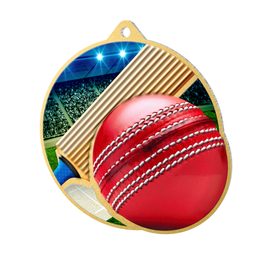 Aurum Stainless Steel Cricket Medal