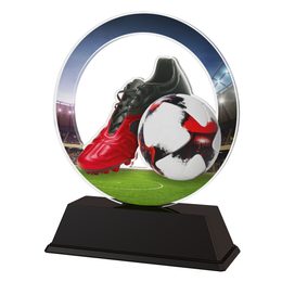 Prague Soccer Ball Boot Trophy