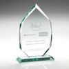 Leo Engraved Jade Glass Award
