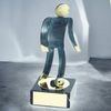 Toledo Football Player Handmade Metal Trophy