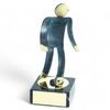 Toledo Football Player Handmade Metal Trophy