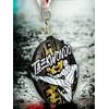 Rincon Classic Taekwondo Black Acrylic Medal