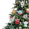 Christmas Ribbon Logo Tree Custom Made Printed Bauble