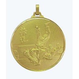 Diamond Edged Judo Sensei Gold Medal