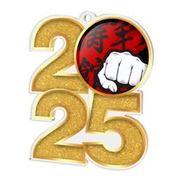 Martial Arts Fist 2025 Medal