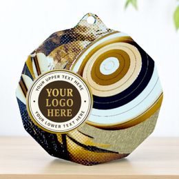 Dodeca Archery Stainless Steel Logo Insert Medal