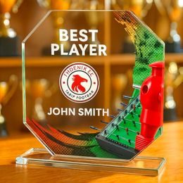 Hopper Table Football Glass Award