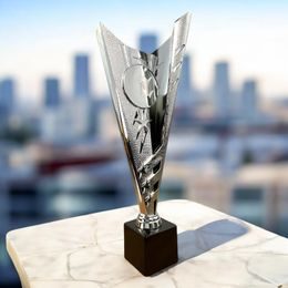 Lombard Silver Laser Logo Trophy Cup