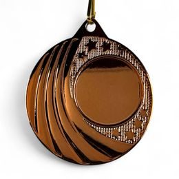 Vortex Logo Insert Bronze Medal
