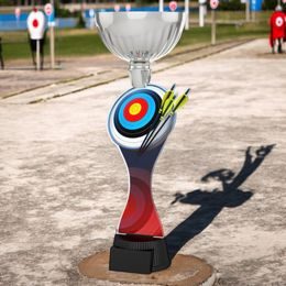 Montreal Archery Target Silver Cup Trophy