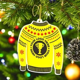 Christmas Logo Jumper Custom Made Printed Bauble
