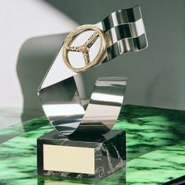Cartagena Motorsports Handmade Metal Trophy