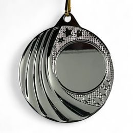 Vortex Logo Insert Silver Medal