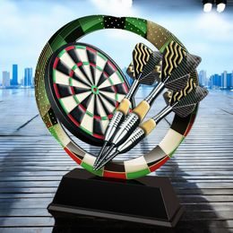 Onyx Stainless Steel Darts Trophy