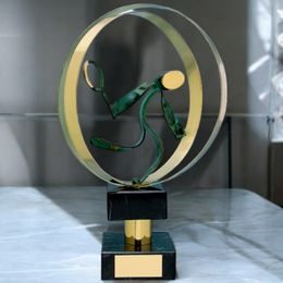 Galicia Tennis Handmade Metal Trophy