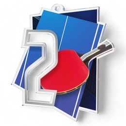 Poznan Table Tennis Number 2 Medal