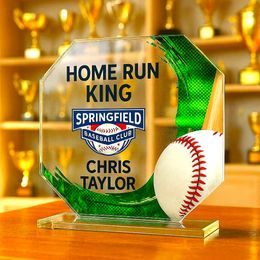 Hopper Baseball Glass Award