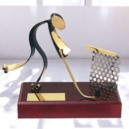 Barcelona Ice Hockey Handmade Metal Trophy