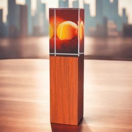 Lumina Tennis Wood and Glass Award
