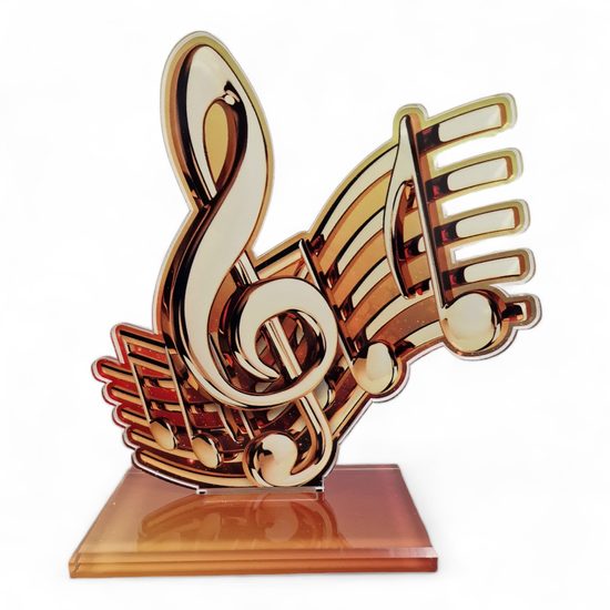Cannes Music Note Trophy