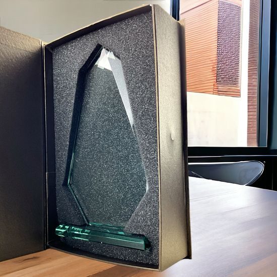 Levita Football 4 Glass Award